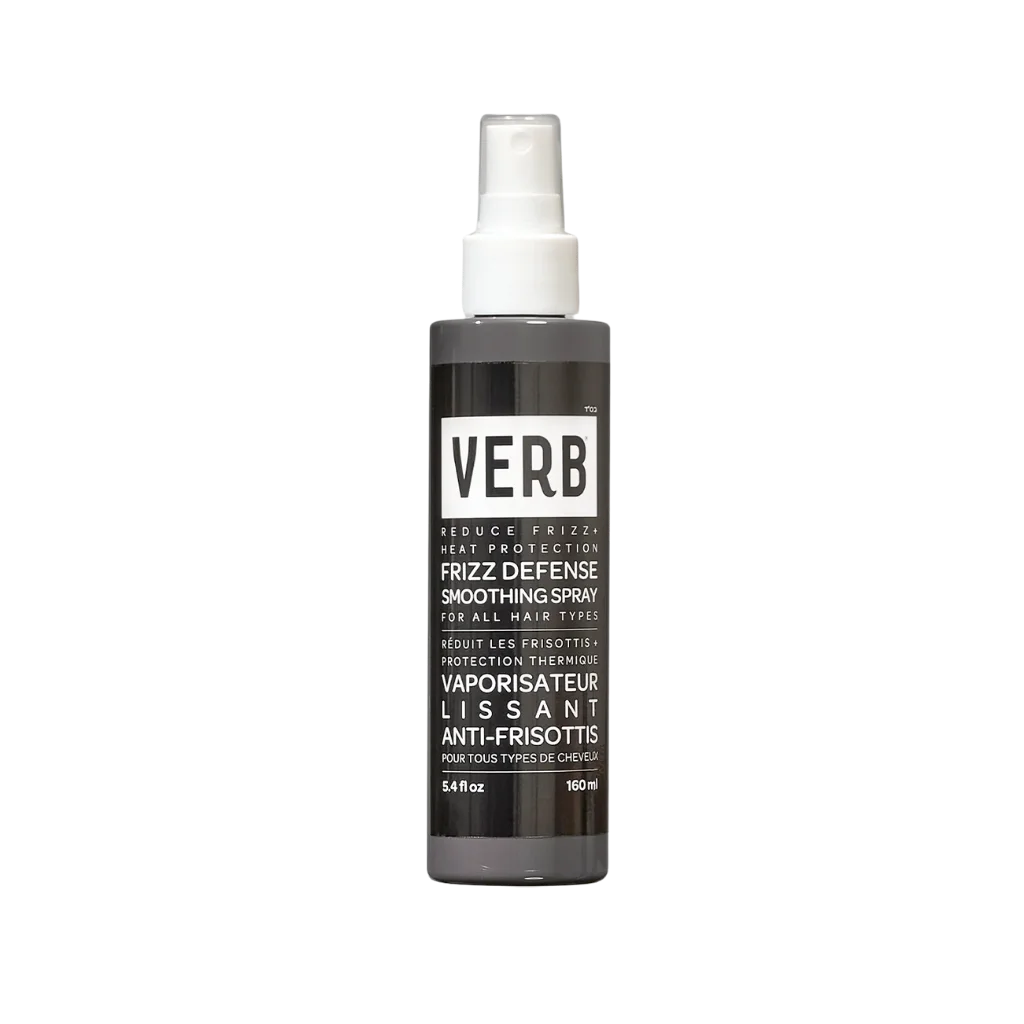 Verb hair spray bottle on a white background