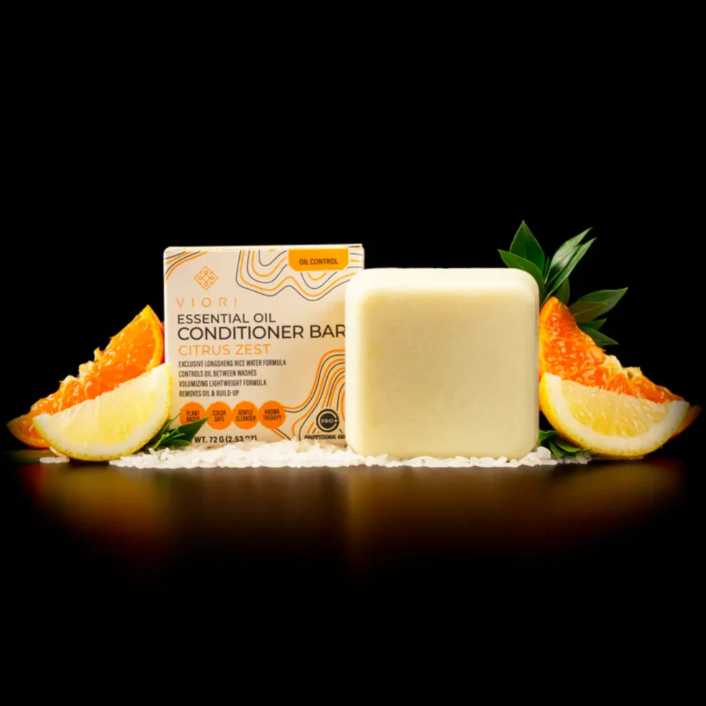 Viori Citrus Zest Essential Oil Conditioner Bar - MANEPRINT