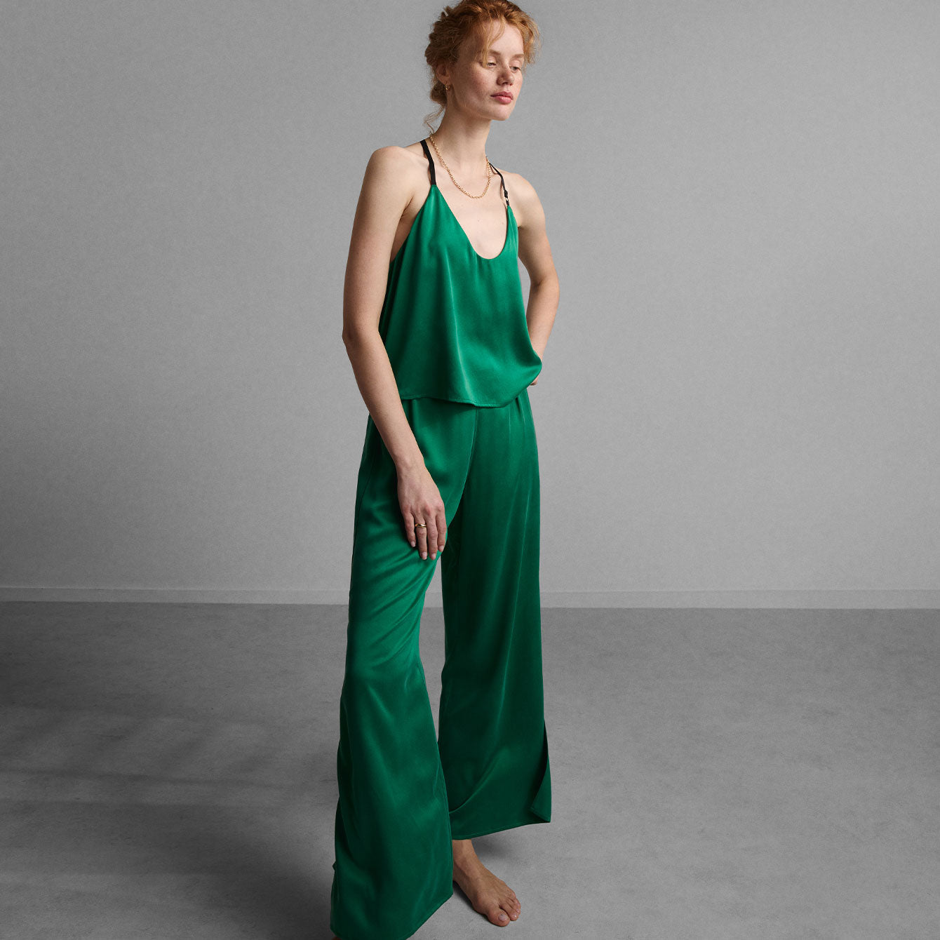 Lunya Washable Silk Cami Pant Set