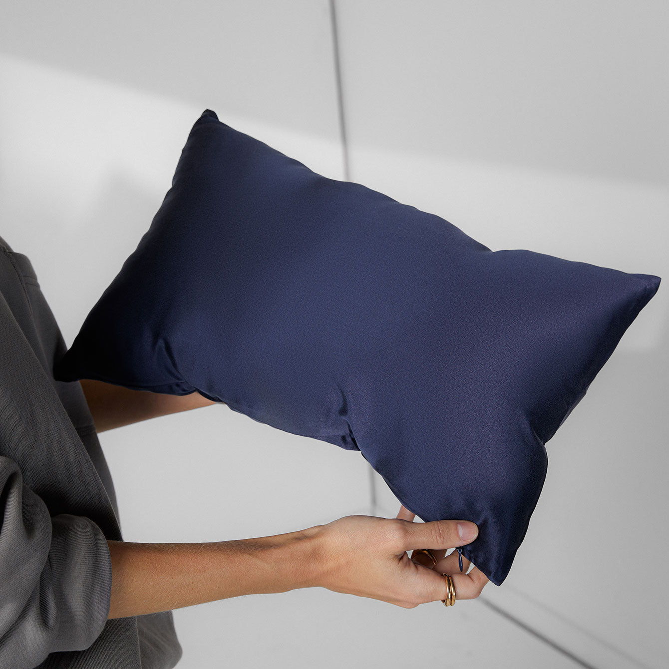 Lunya Washable Silk Travel Pillow