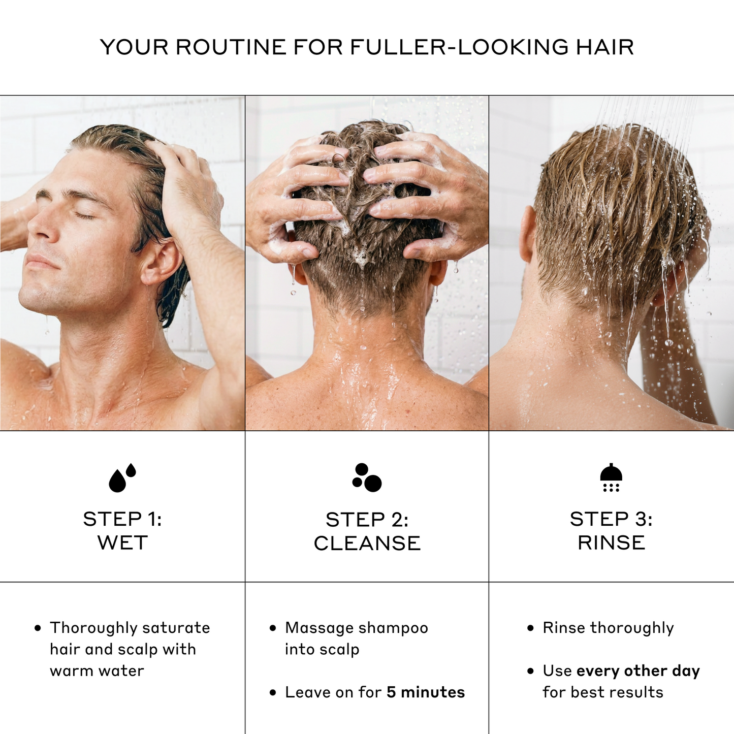 Revolve Thickening Shampoo for Men