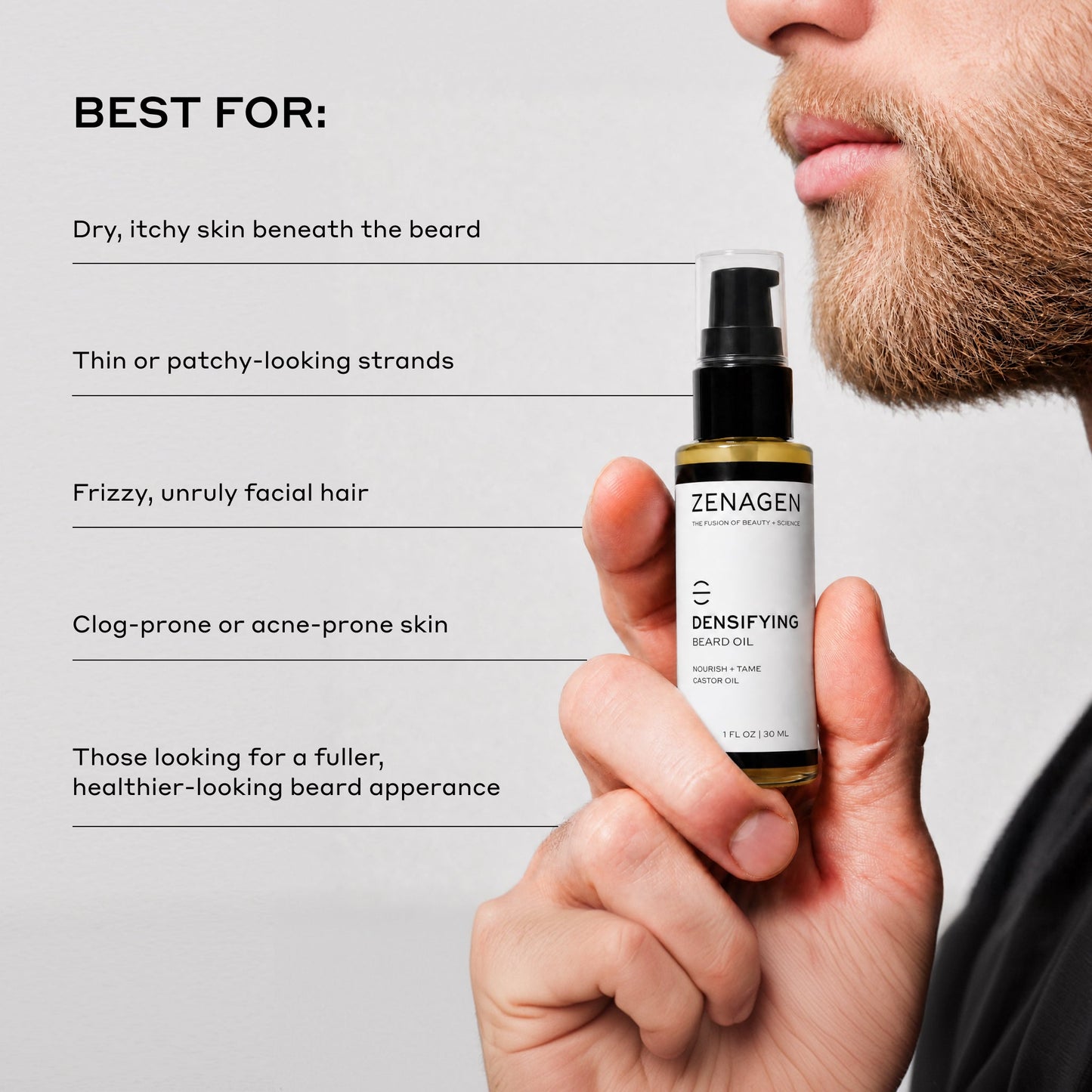Densifying Beard Oil