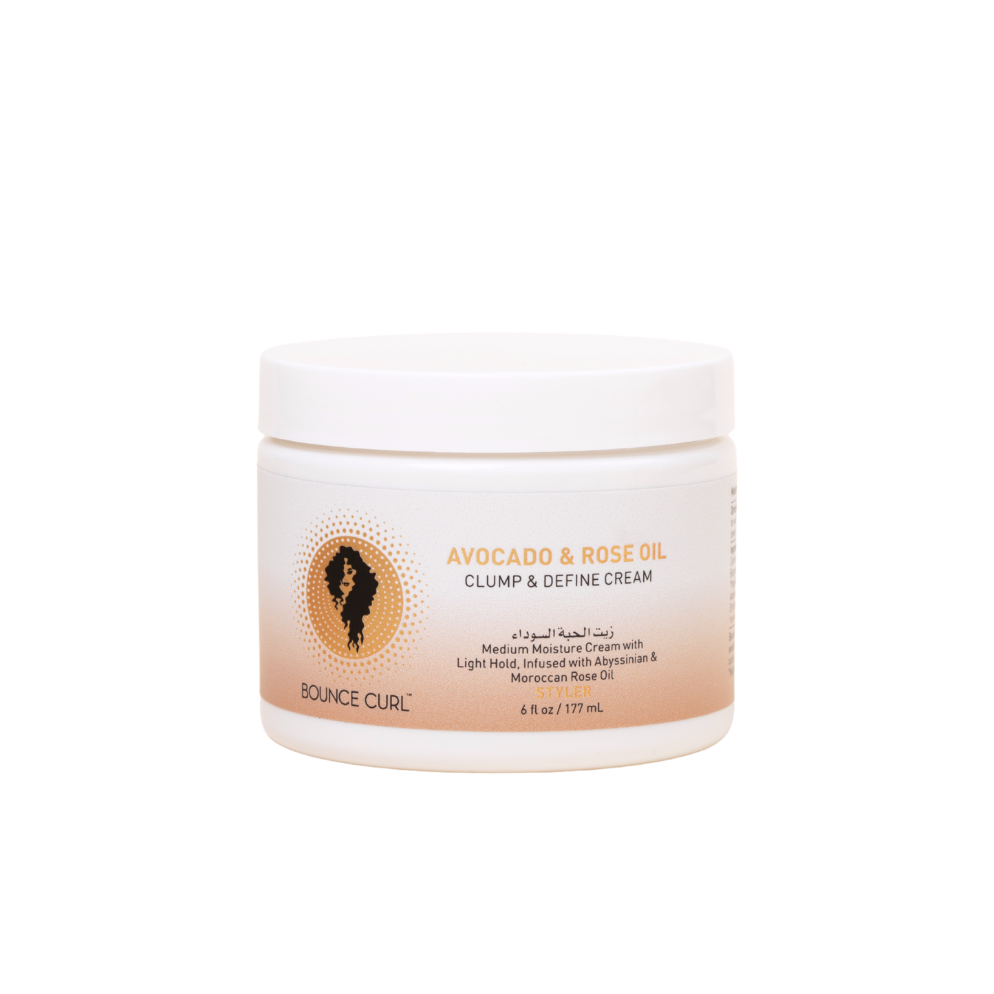 Avocado & Rose Oil Clump & Define Cream