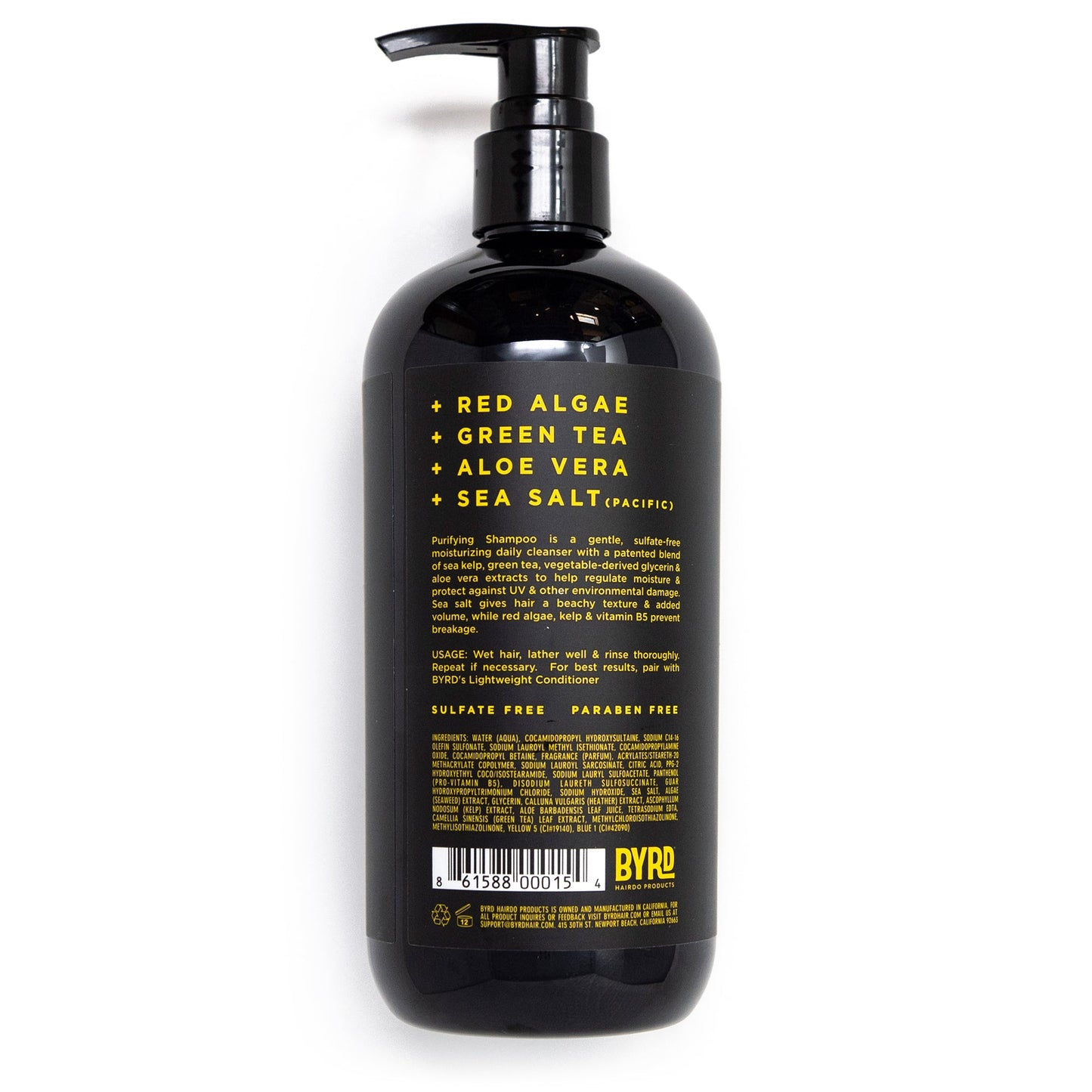Purifying shampoo