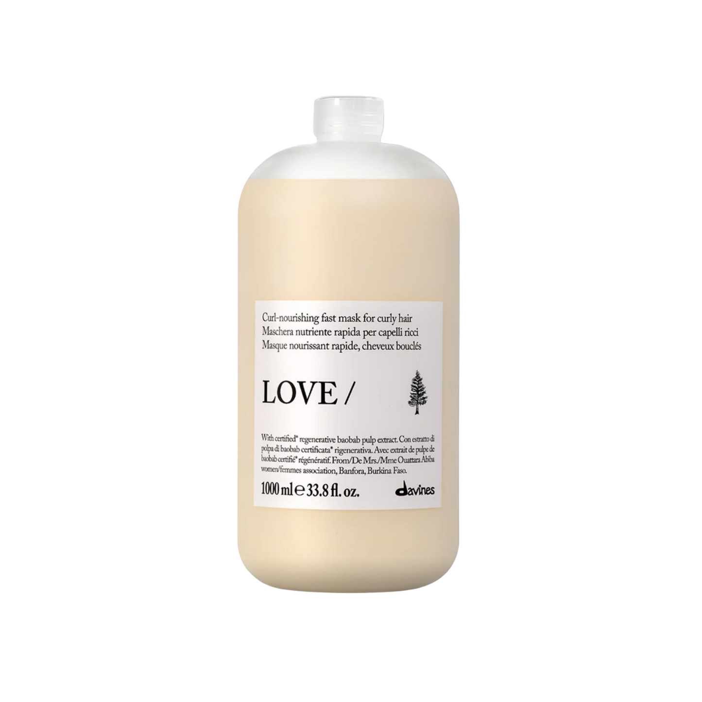 davines love curl mask liter
