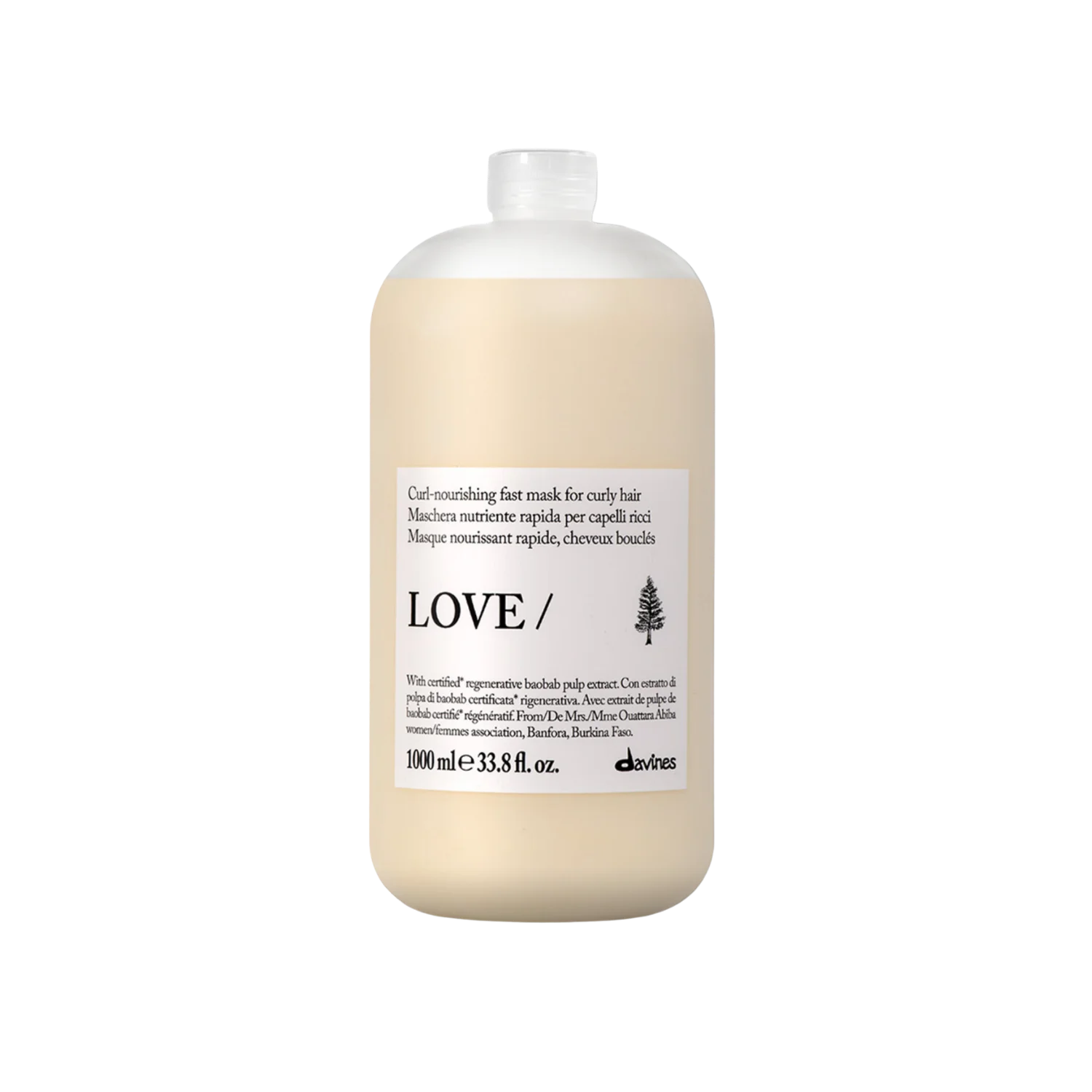 davines love curl mask liter