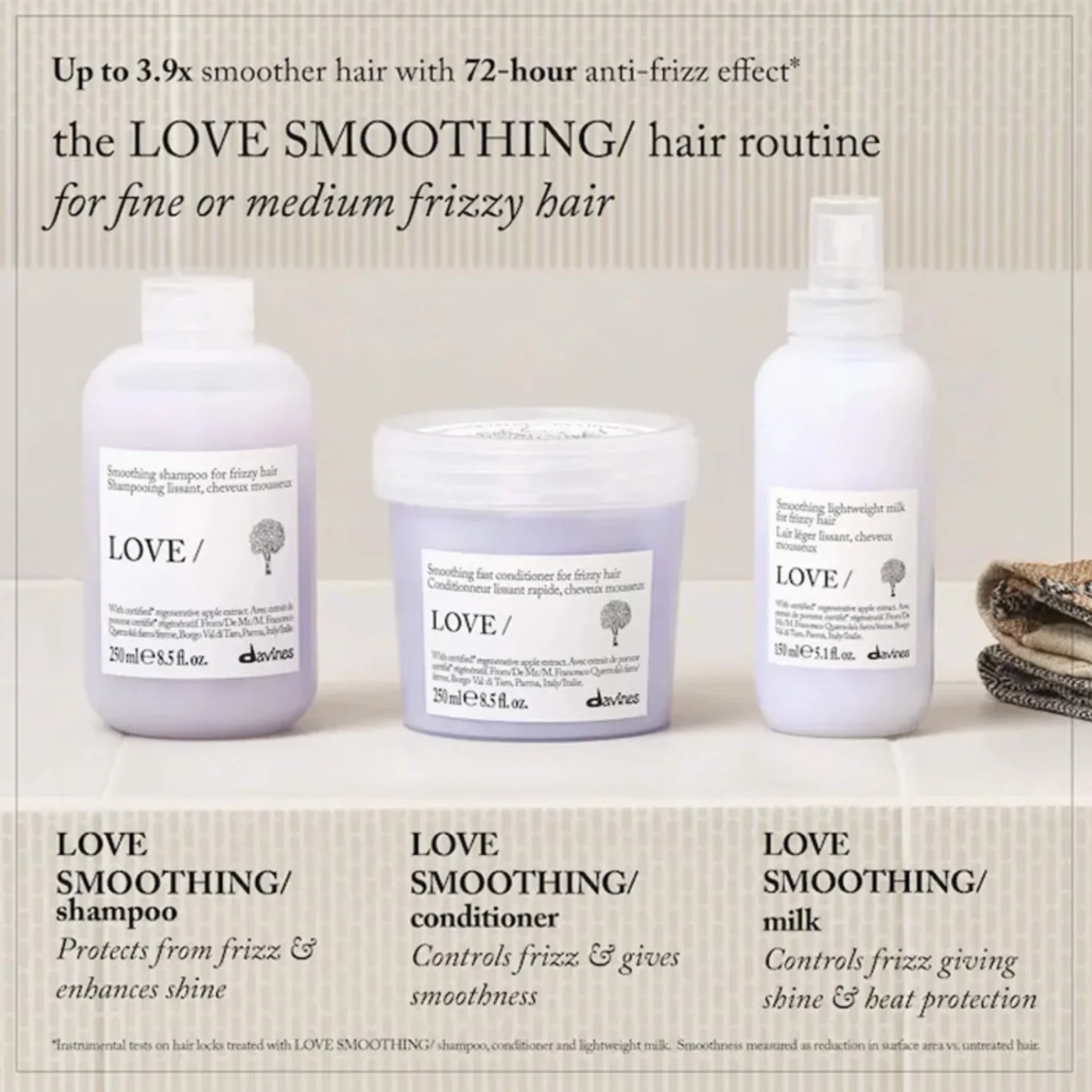 davines love smoothing system 