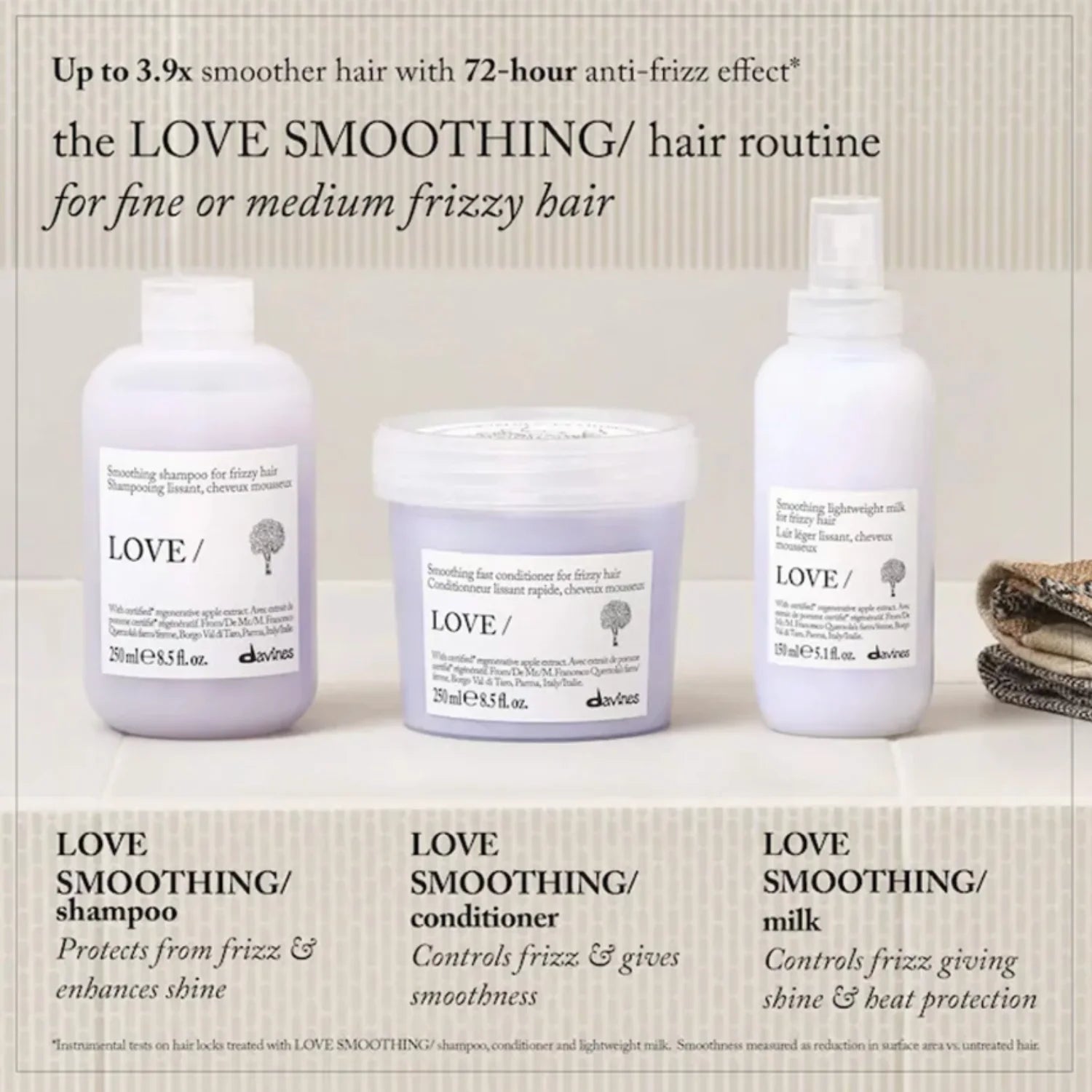 davines love smoothing system 