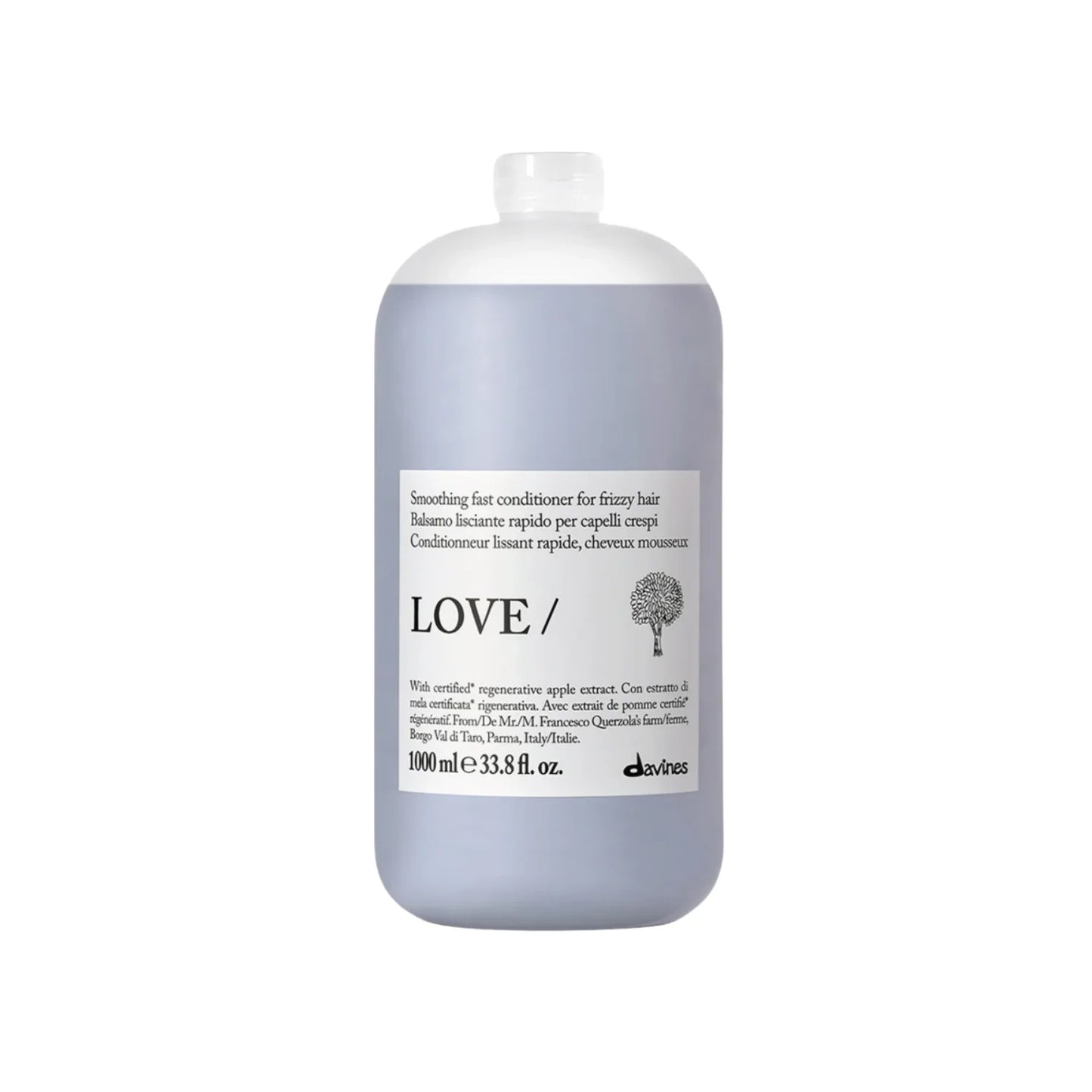 davines love smoothing conditioner liter