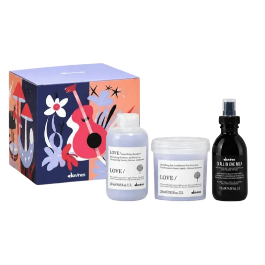 Davines Love Smoothing Duo + Oi Milk Gift Set - MANEPRINT