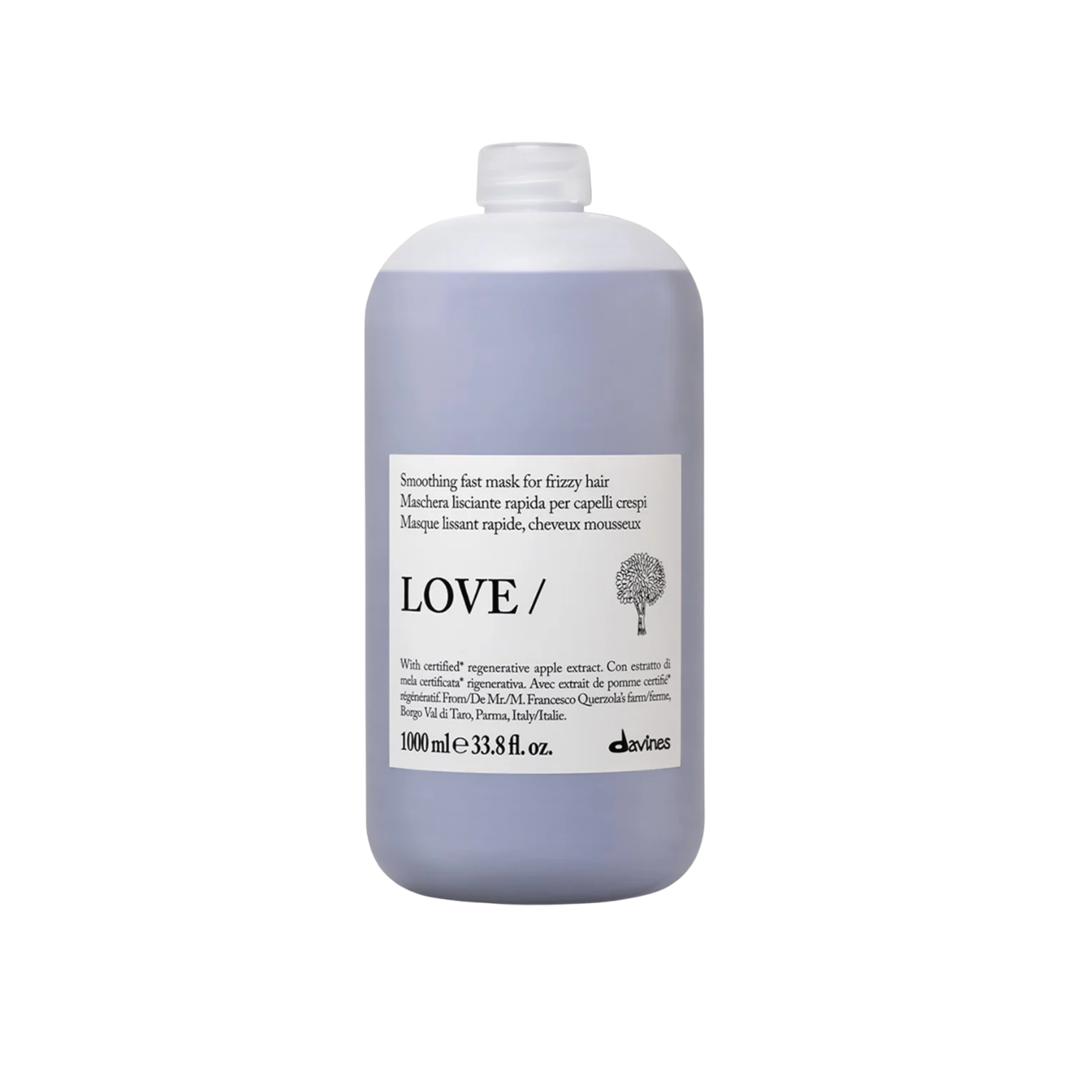 davines love smoothing hair mask liter