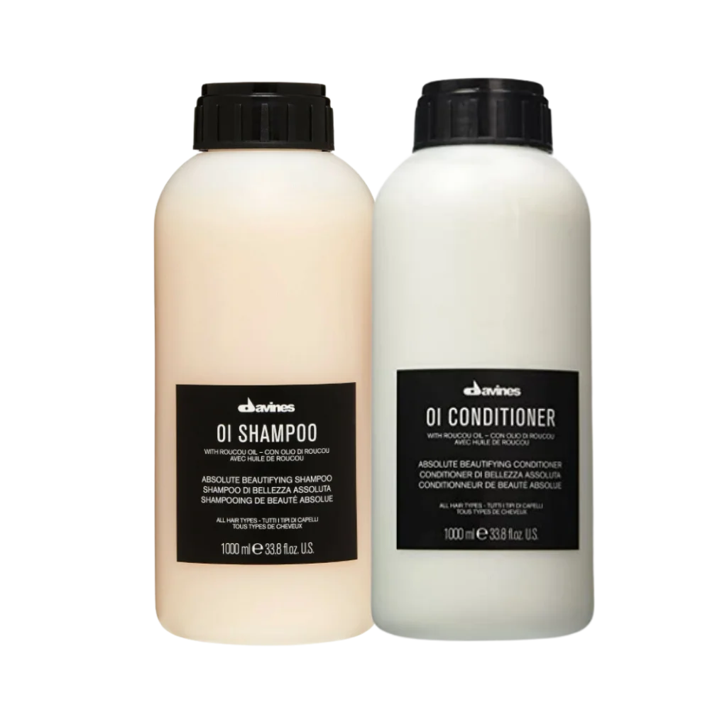 DAvines Oi Shampoo and conditinoer set liter size