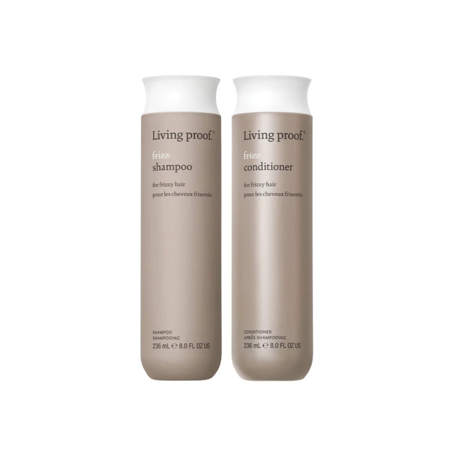 Living Proof No Frizz Shampoo & Conditioner Set - MANEPRINT