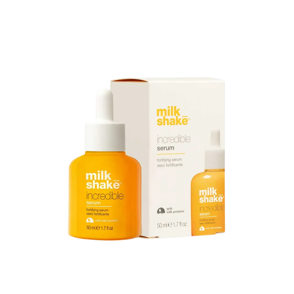 milk_shake Integrity Incredible Serum at MANEPRINT – a lightweight serum that repairs split ends, controls frizz, and adds shine for smooth, healthy-looking hair. (1)
