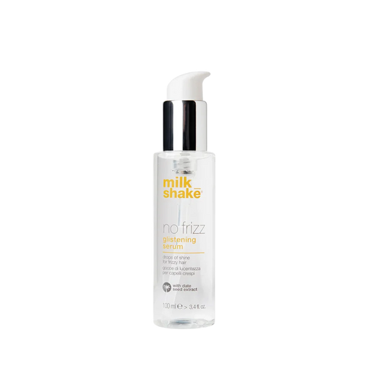 milk_shake No Frizz Glistening Serum at MANEPRINT – a lightweight serum that smooths frizz, adds shine, and leaves hair silky and polished.