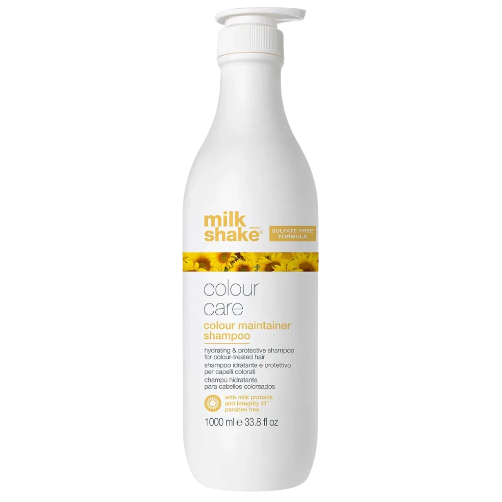 milk_shake Color Maintainer Shampoo at MANEPRINT – a protective shampoo that gently cleanses, hydrates, and helps maintain the vibrancy of color-treated hair. (4)