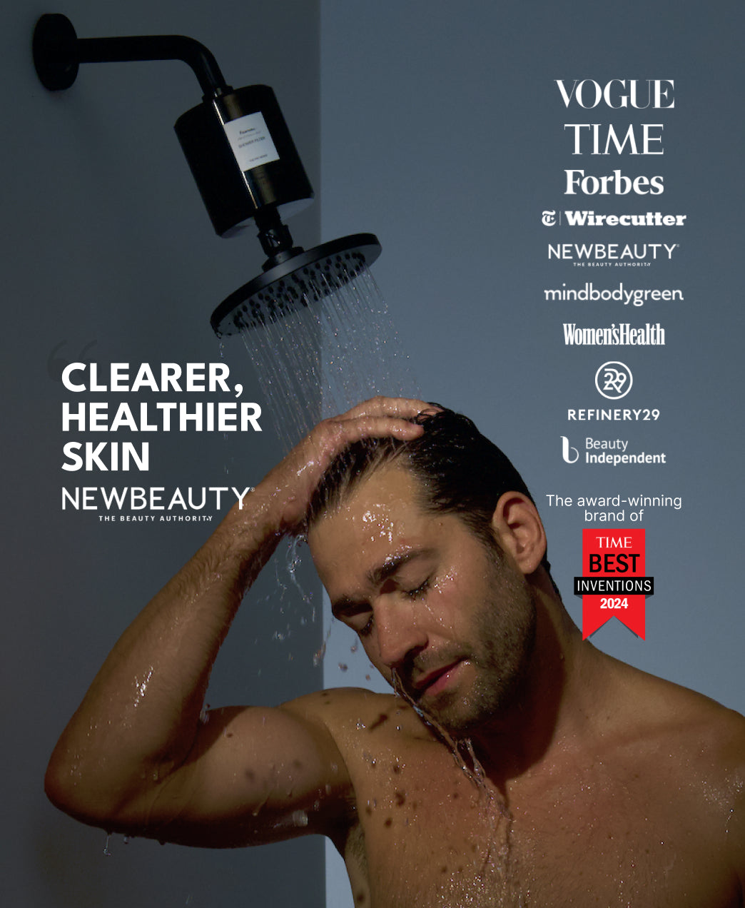 Filterbaby Pro Series Titanium Aluminum Shower Filter