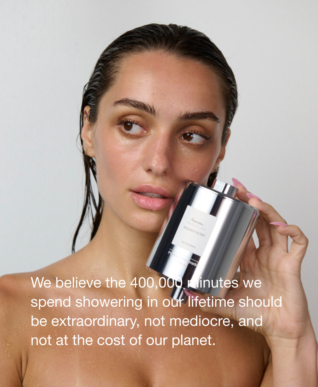 Filterbaby Pro Series Titanium Aluminum Shower Filter