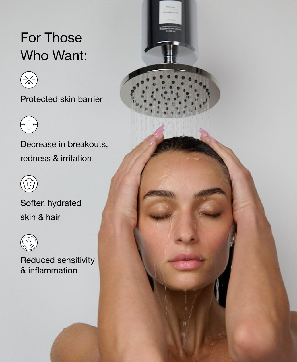 Filterbaby Pro Series Titanium Aluminum Shower Filter