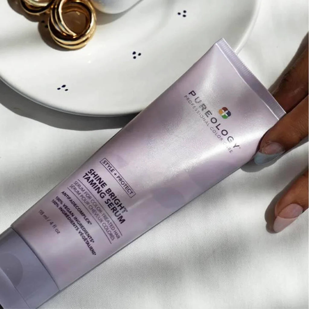 Pureology Style + Protect Shine Bright Taming Serum - MANEPRINT