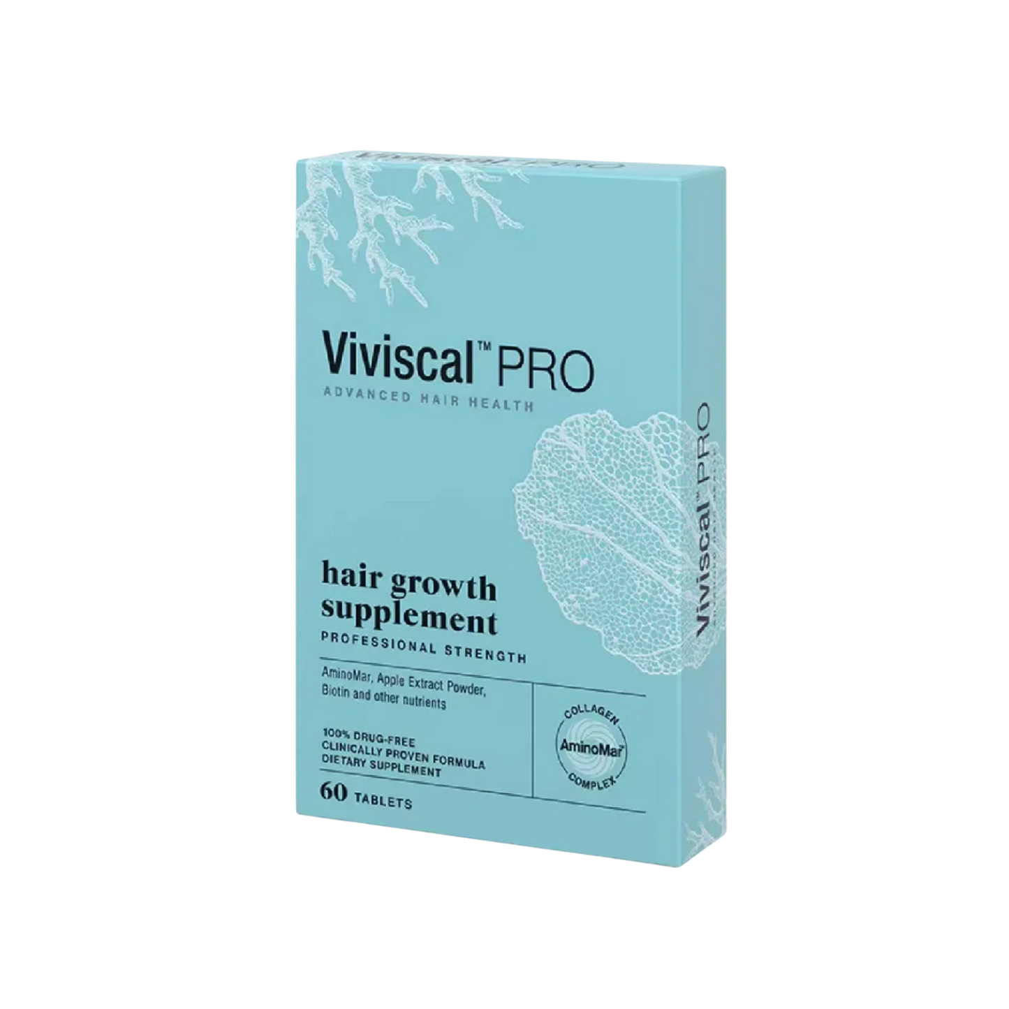VIVISCAL PRO HAIR GROWTH SUPPLEMENT 60 COUNT