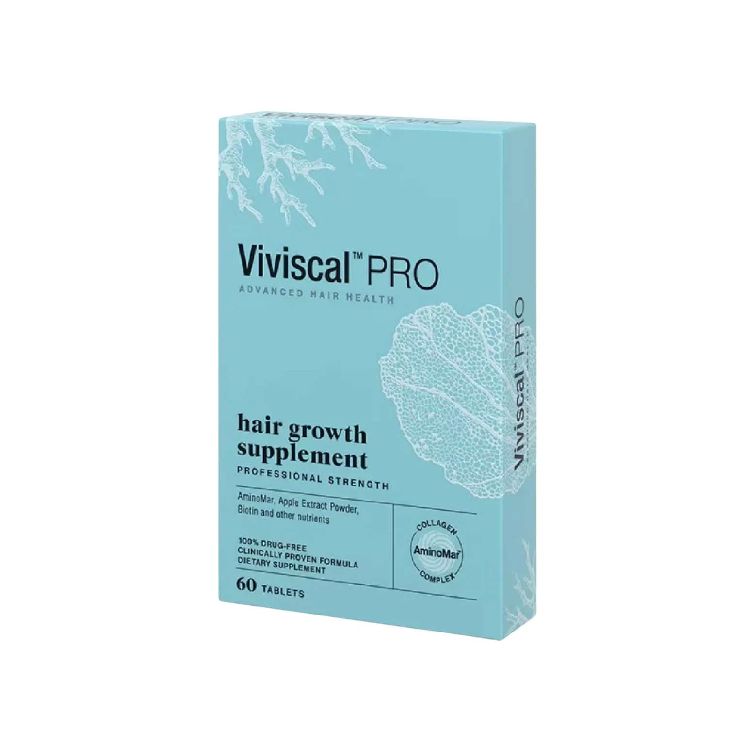 VIVISCAL PRO HAIR GROWTH SUPPLEMENT 60 COUNT